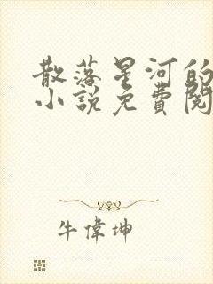 散落星河的记忆小说免费阅读全文