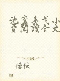 沈鸾秦戈小说免费阅读全文