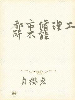 都市修理工之无所不能