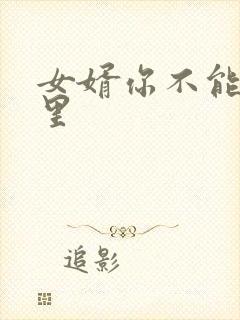 女婿你不能谢在里