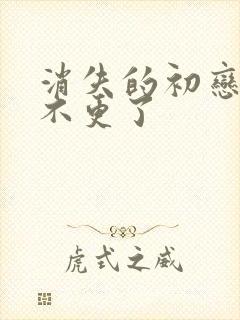 消失的初恋为啥不更了