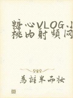 糖心VLOG小桃内射频网站