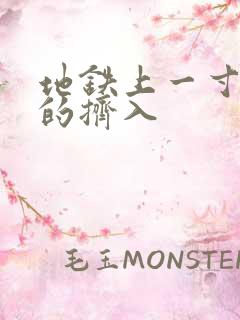 地铁上一寸一寸的挤入