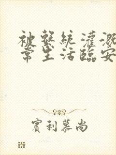 被系统灌溉的日常生活临安