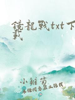 镜龙战txt下载