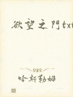 欲望之门txt