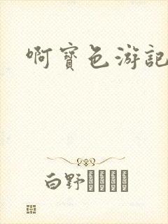 啊宝色游记