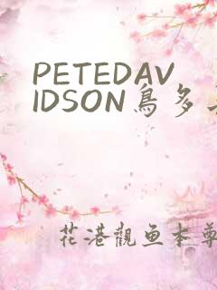 PETEDAVIDSON鸟多长