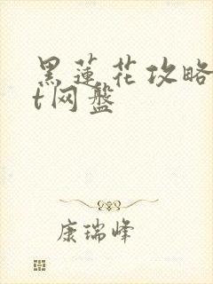 黑莲花攻略txt网盘