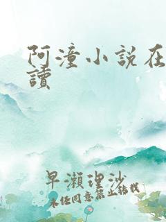 阿潼小说在线阅读