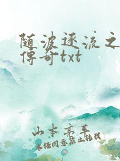 随波逐流之神龙传奇txt