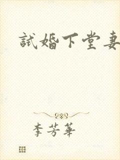 试婚下堂妻