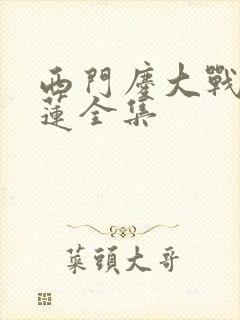 西门庆大战潘金莲全集