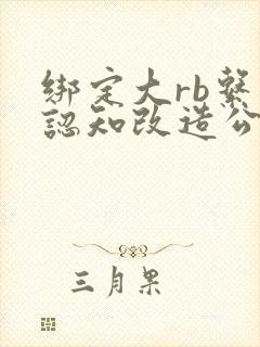 绑定大rb系统认知改造公车