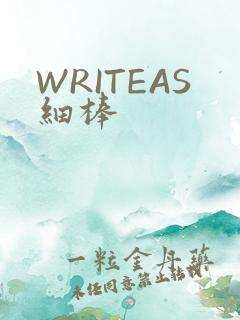 WRITEAS细棒