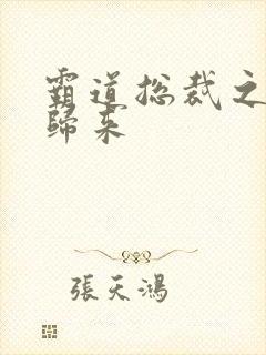 霸道总裁之出狱归来