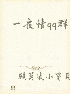 一夜情qq群