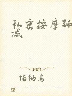 私密按摩师无删减