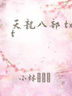 天龙八部 txt