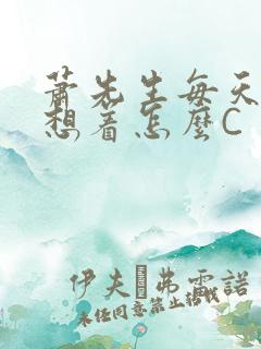 萧先生每天都在想着怎么C