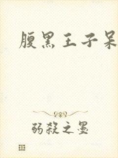 腹黑王子呆呆女