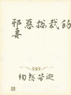 邪恶总裁的替身妻