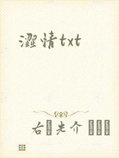 涩情txt