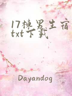 17栋男生宿舍txt下载