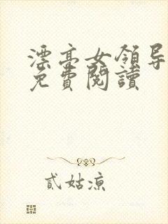 漂亮女领导全文免费阅读