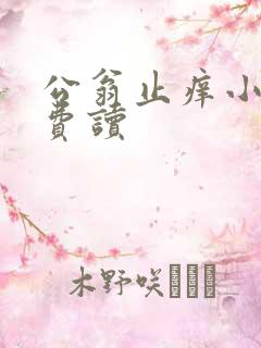 公翁止痒小说免费读