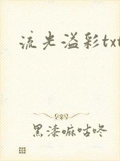 流光溢彩txt