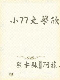 小77文学欣赏