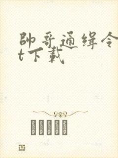 帅哥通缉令txt下载