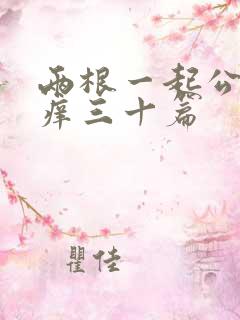 两根一起公憩止痒三十篇