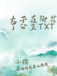 太子在御花园要了公主TXT