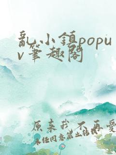 乱小镇popuv笔趣阁
