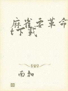 麻雀要革命txt下载