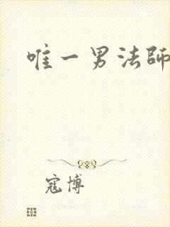 唯一男法师
