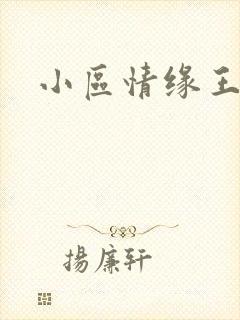 小区情缘王丽萍