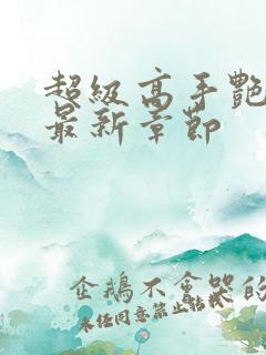 超级高手艳遇记最新章节