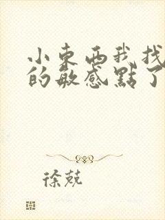 小东西我找到你的敏感点了