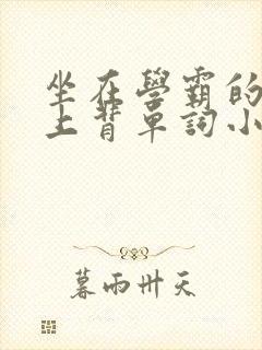 坐在学霸的棍子上背单词小说