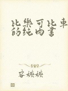 比乐可比车速快的纯肉书