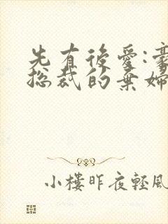 先有后爱:豪门总裁的弃妇