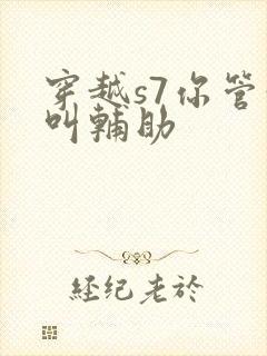 穿越s7你管这叫辅助