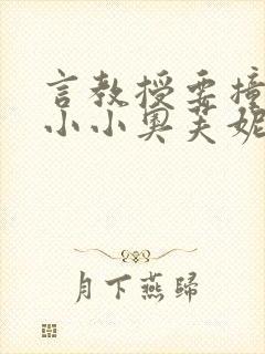 言教授要撞坏了小小奥芙妮写