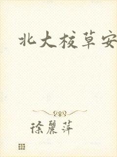 北大校草安允泽