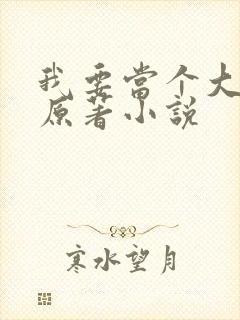 我要当个大坏蛋原著小说