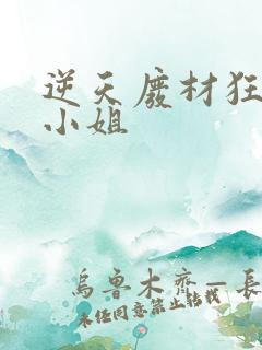 逆天废材狂妄庶小姐