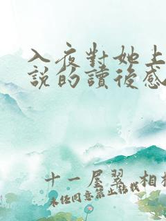 入夜对她上瘾小说的读后感